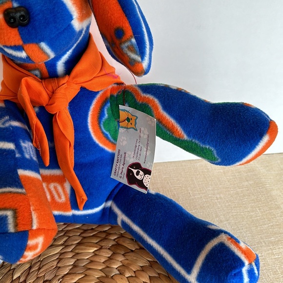 University of Florida Gators Handmade Stuffed Dog - New - Picture 3 of 8